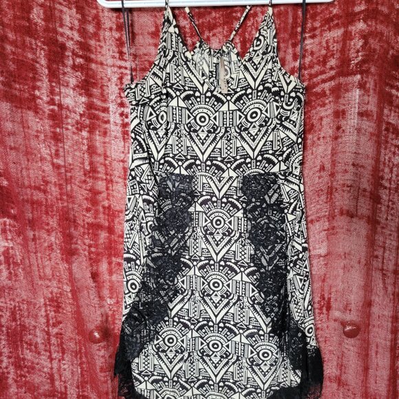 Entro Boho Lace Slip Dress – Size Small - Picture 1 of 5